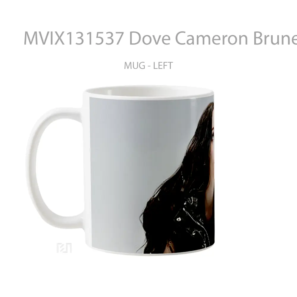 Mug Dove Cameron Brunette Gelas Keramik Unik - All-side / Desain