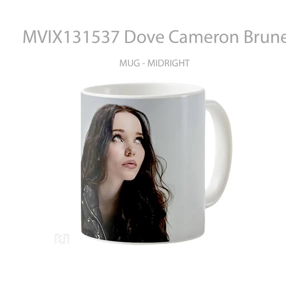 Mug Dove Cameron Brunette Gelas Keramik Unik - All-side / Desain