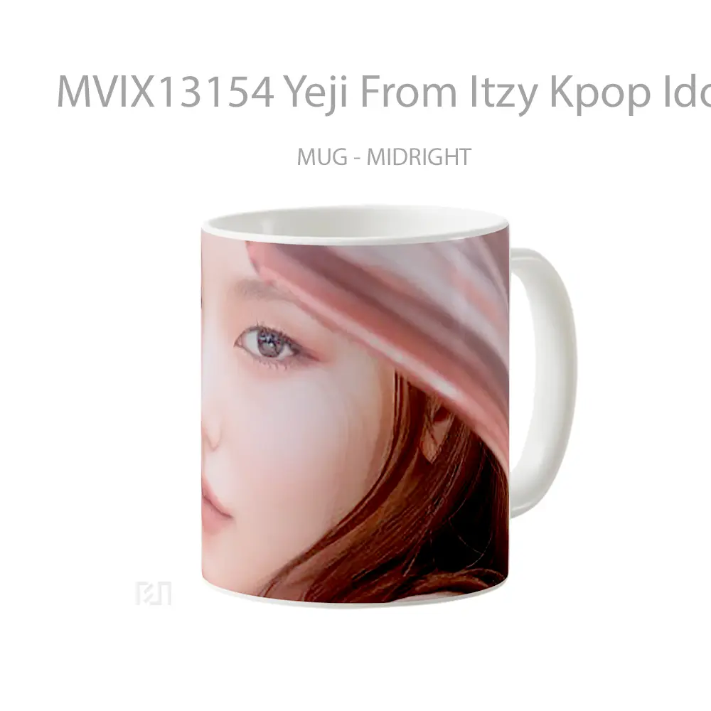 Mug Yeji From Itzy Kpop Idol Gelas Keramik Unik - All-side / Desain