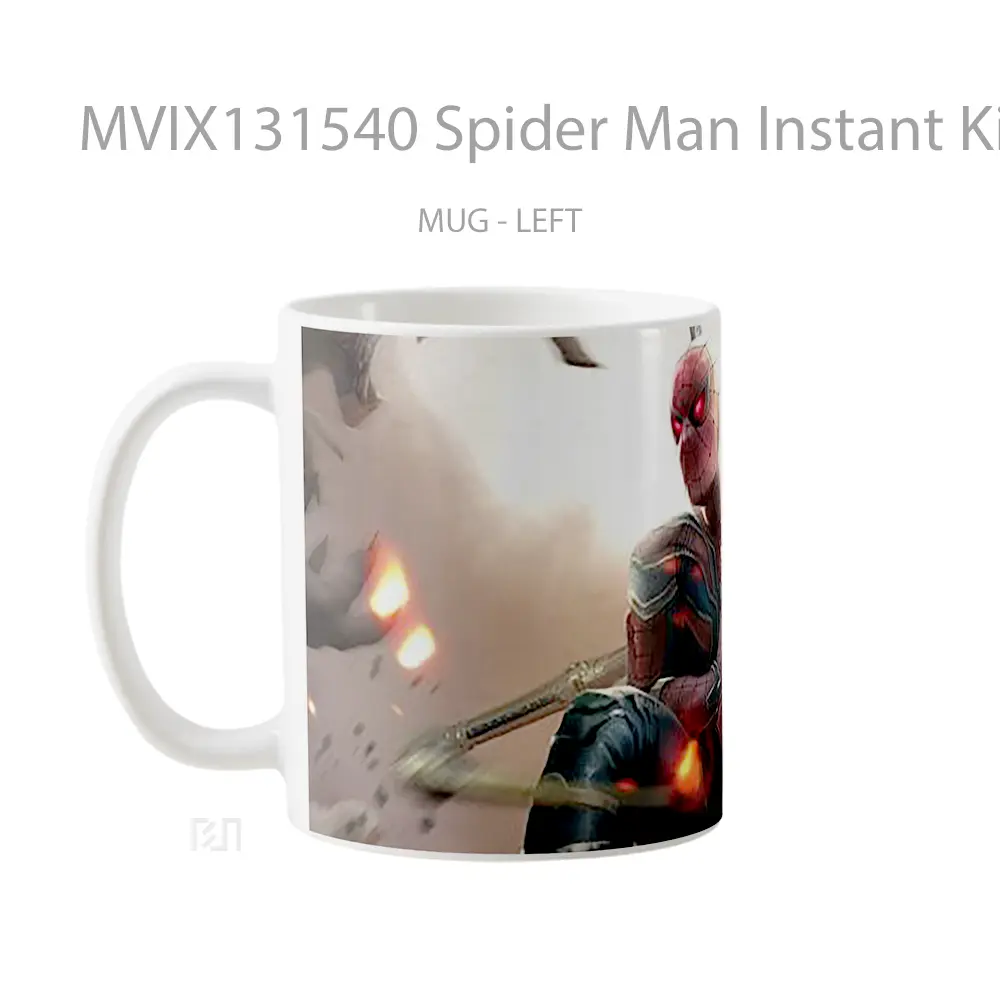 Mug Spider Man Instant Kill Gelas Superhero - All-side / Desain