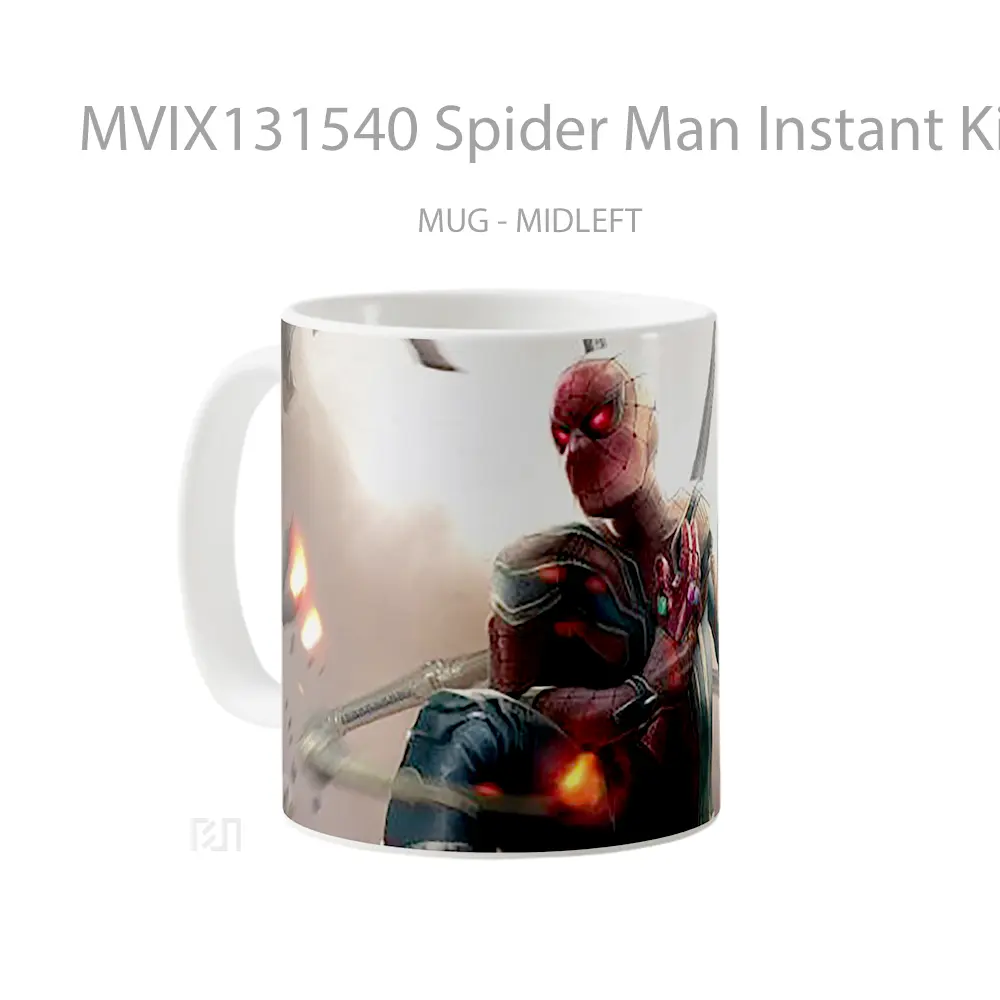 Mug Spider Man Instant Kill Gelas Superhero - All-side / Desain