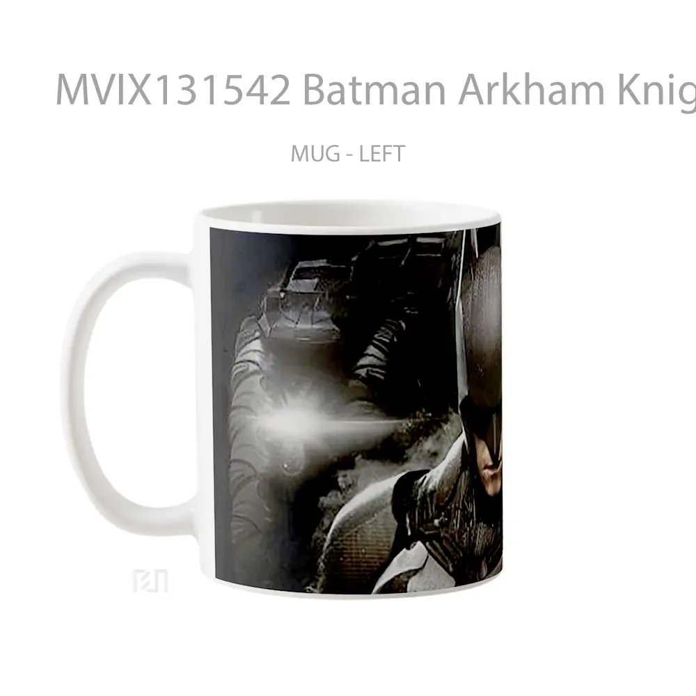 Mug Batman Arkham Knight Gelas Superhero - All-side / Desain
