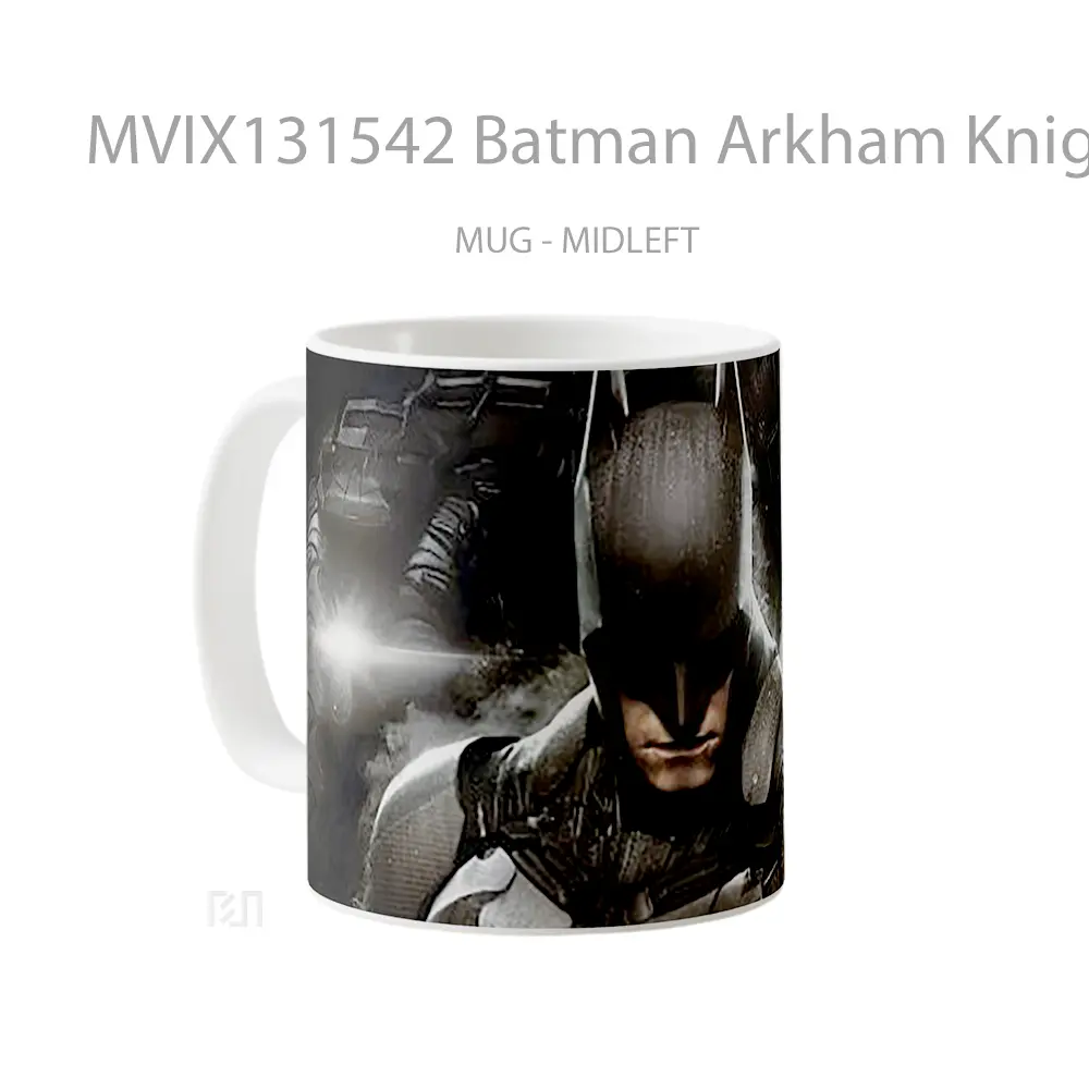 Mug Batman Arkham Knight Gelas Superhero - All-side / Desain