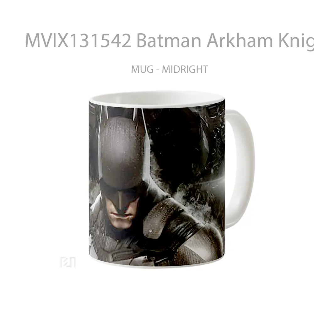 Mug Batman Arkham Knight Gelas Superhero - All-side / Desain