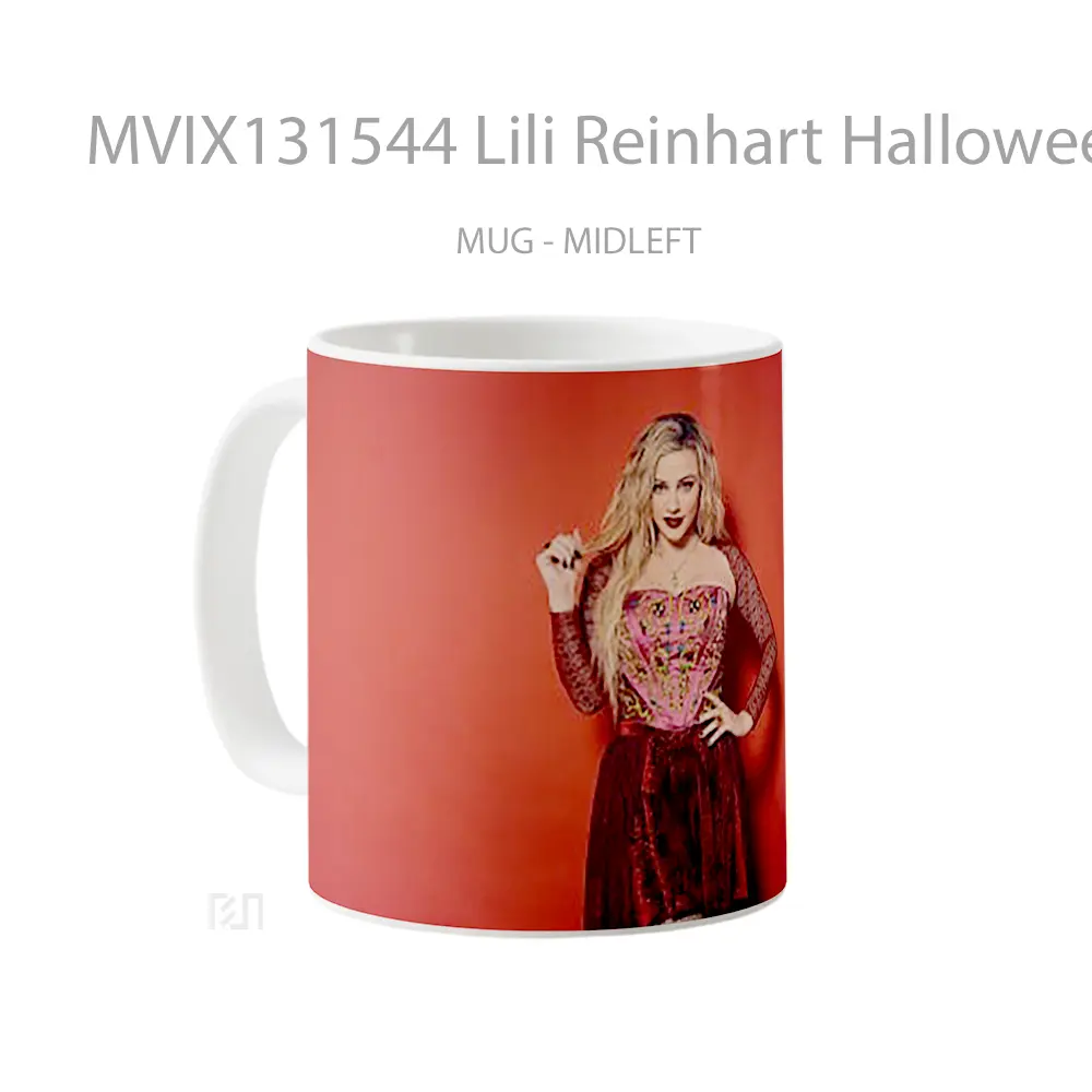 Mug Lili Reinhart Halloween Gelas Keramik Unik - All-side / Desain