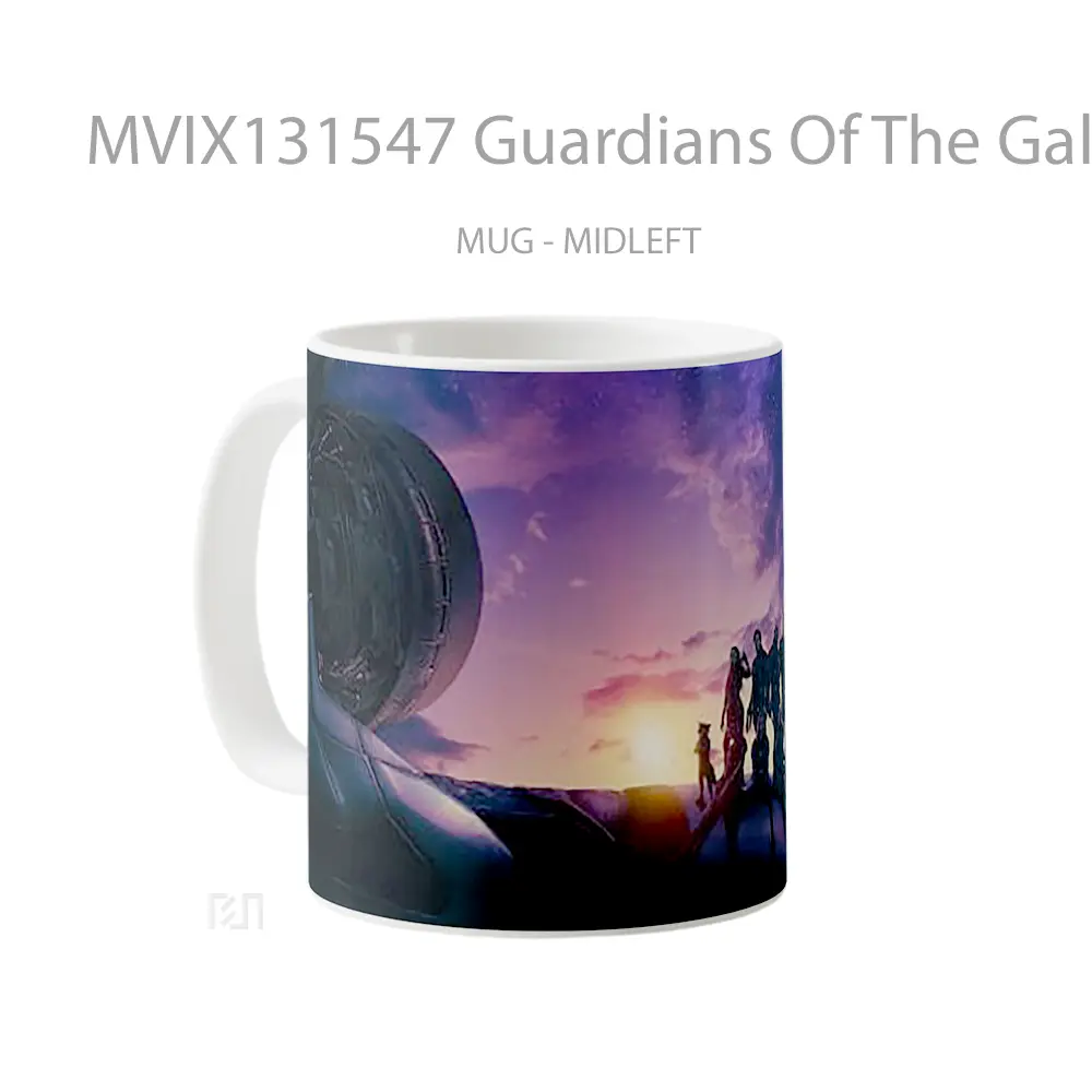 Mug Guardians Of The Galaxy Volume 3 Gelas Superhero - All-side / Desain