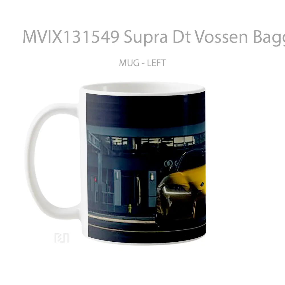 Mug Supra Dt Vossen Bagged Yellow Gelas Keramik Unik - All-side / Desain