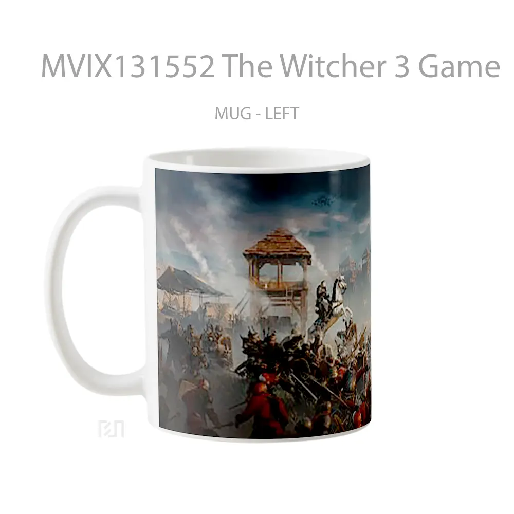 Mug The Witcher 3 Game Cangkir Gamer - All-side / Desain