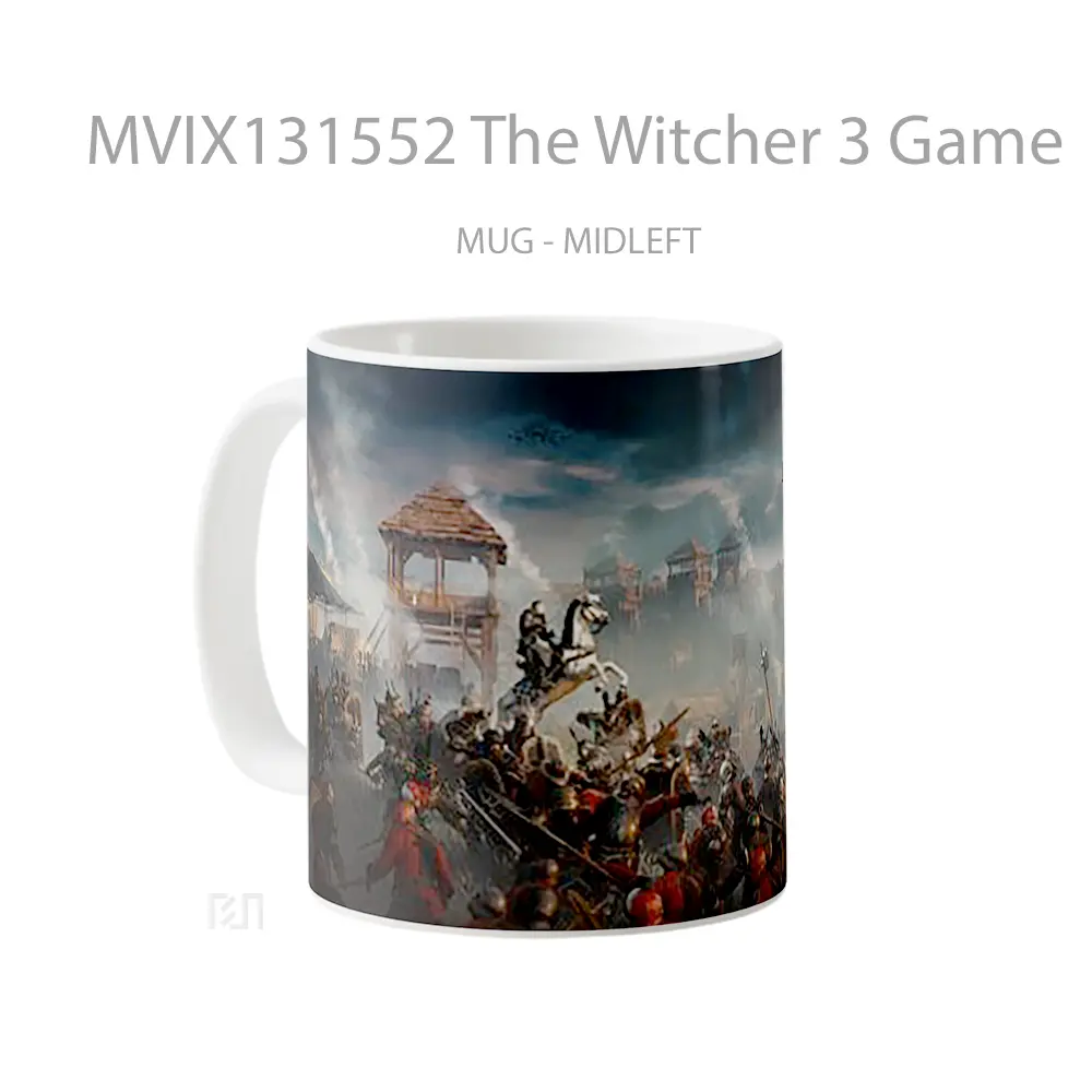 Mug The Witcher 3 Game Cangkir Gamer - All-side / Desain