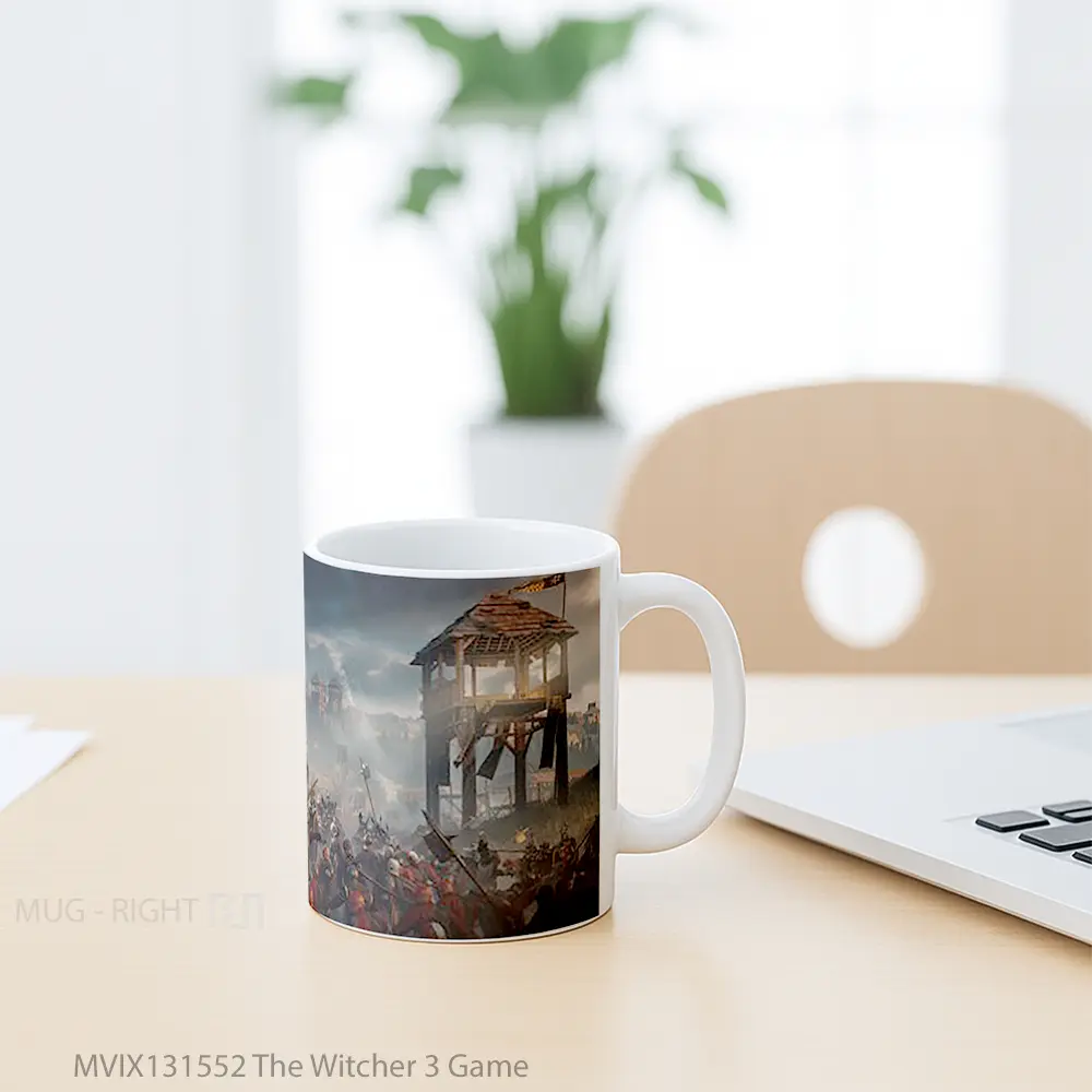 Mug The Witcher 3 Game Cangkir Gamer - All-side / Desain
