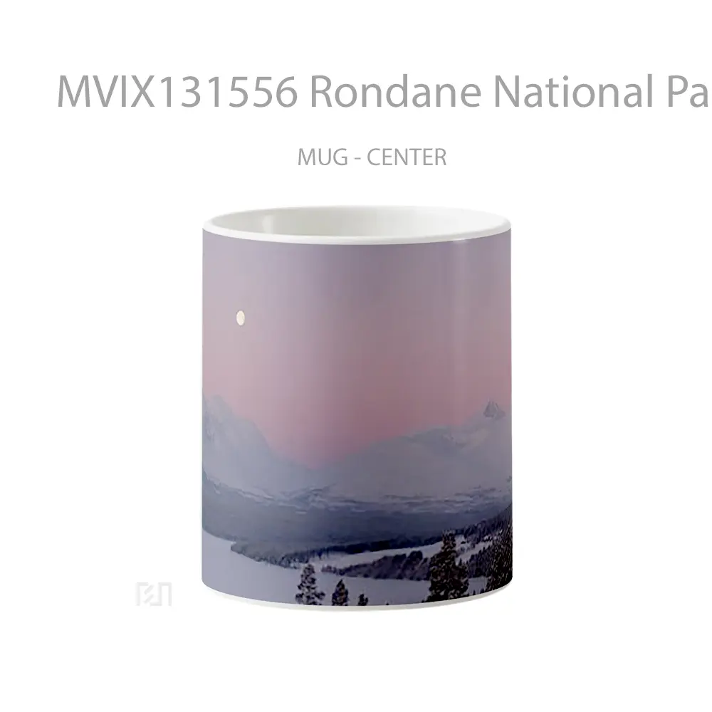 Mug Rondane National Park Gelas Keramik Unik