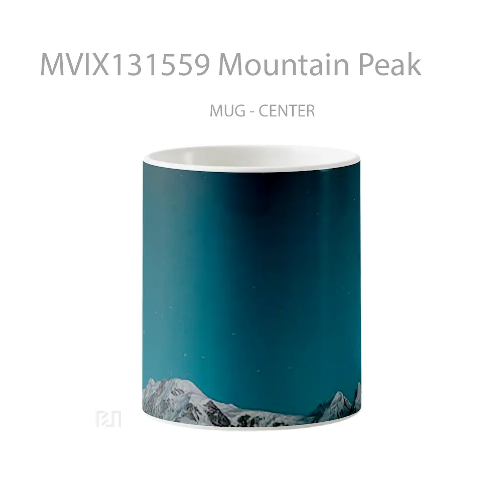 Mug Mountain Peak Gelas Pemandangan Alam