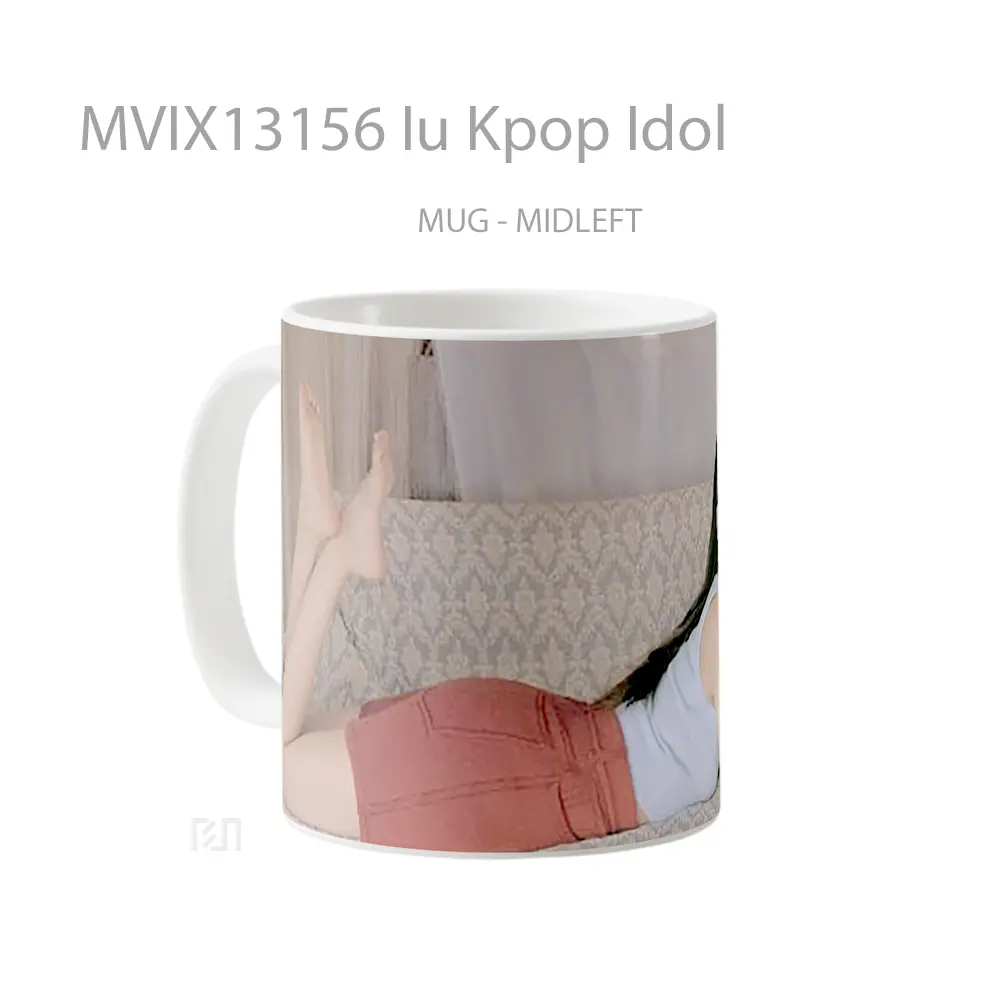 Mug Iu Kpop Idol Gelas Keramik Unik - All-side / Desain