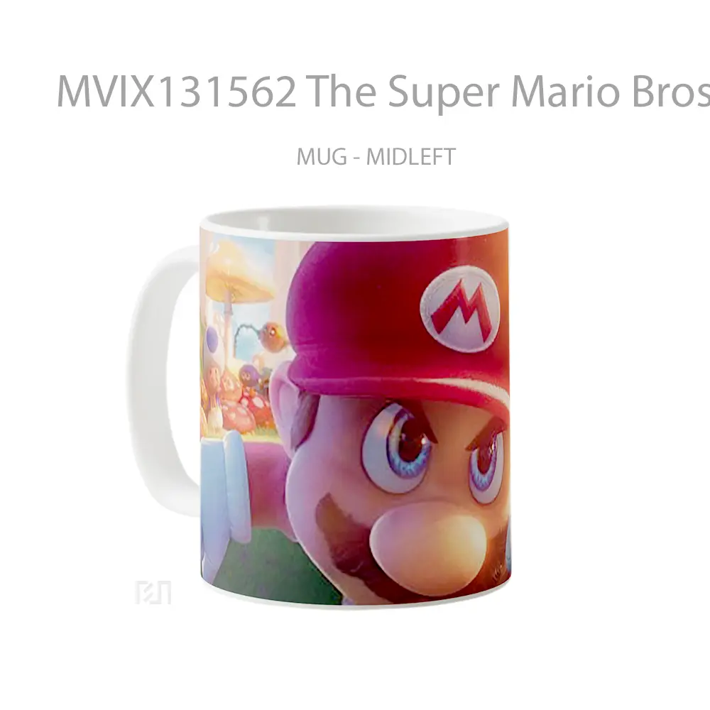 Mug The Super Mario Bros Movie Gelas Keramik Unik - All-side / Desain