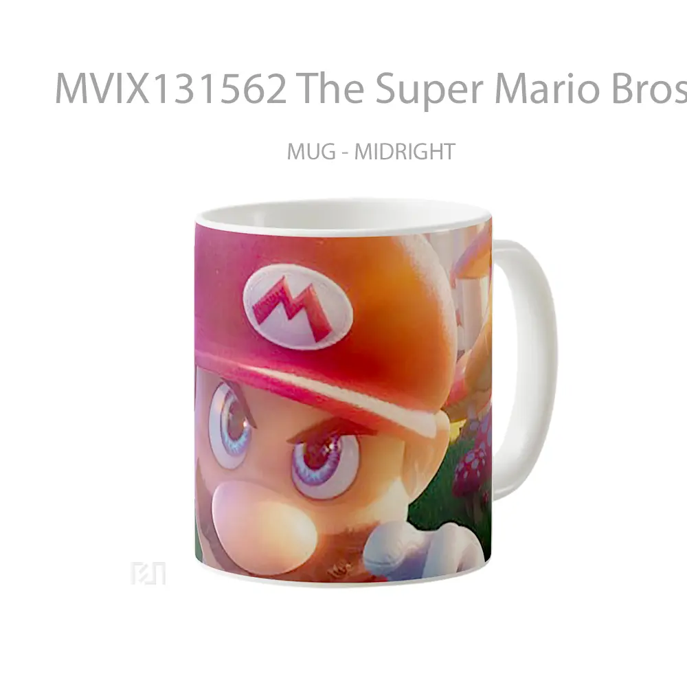Mug The Super Mario Bros Movie Gelas Keramik Unik - All-side / Desain