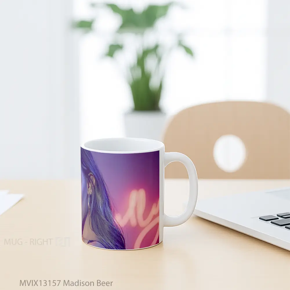 Mug Madison Beer Gelas Keramik Unik - All-side / Desain