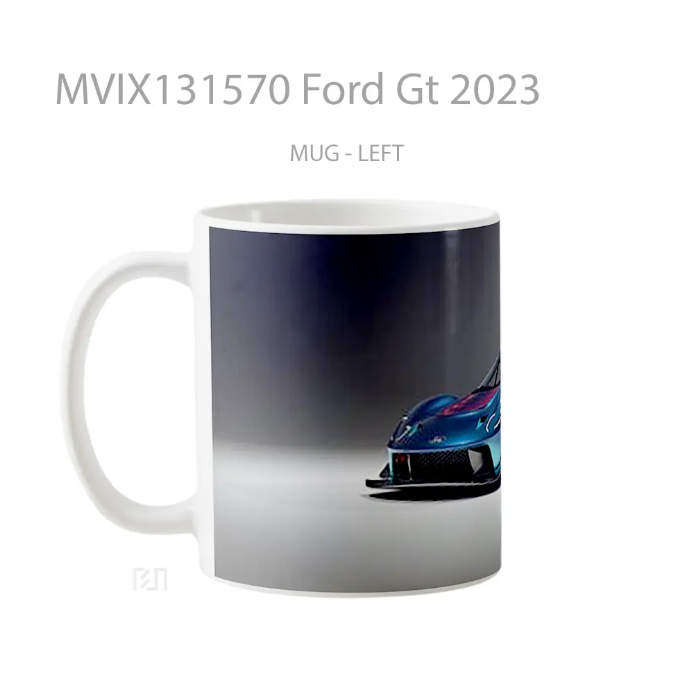 Mug Ford Gt 2023 Cangkir Mobil - All-side / Desain
