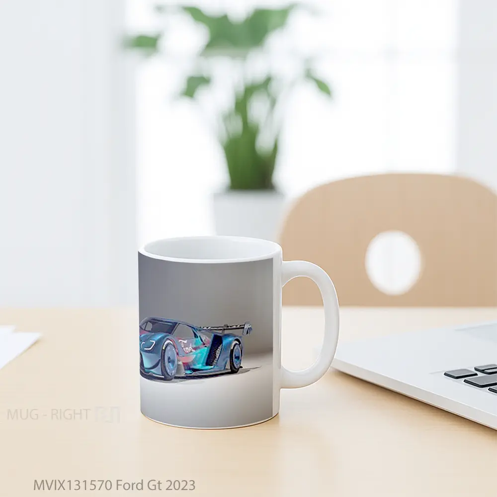 Mug Ford Gt 2023 Cangkir Mobil - All-side / Desain