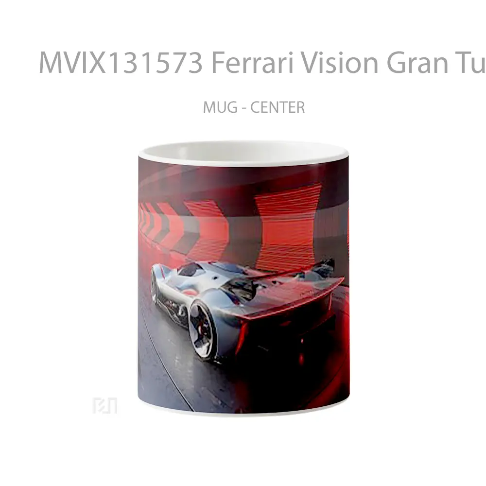 Mug Ferrari Vision Gran Turismo 2023 Gelas Superhero