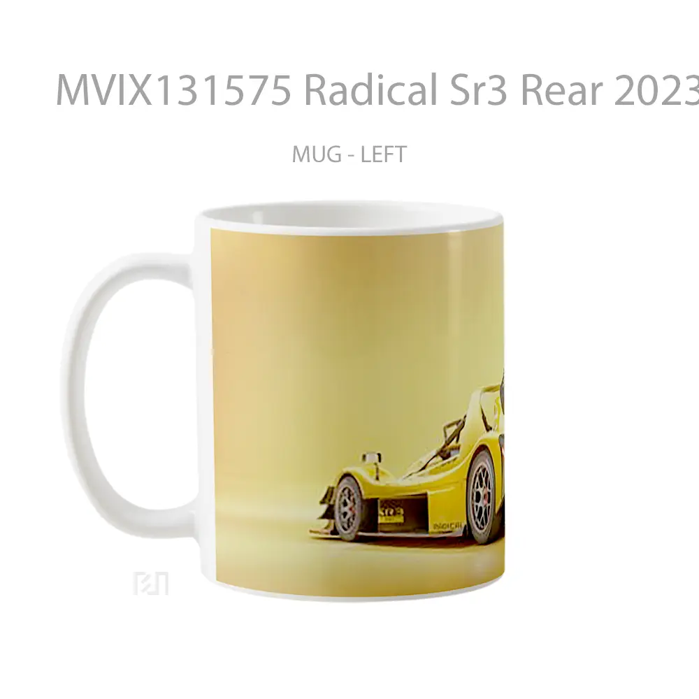 Mug Radical Sr3 Rear 2023 Gelas Keramik Unik - All-side / Desain