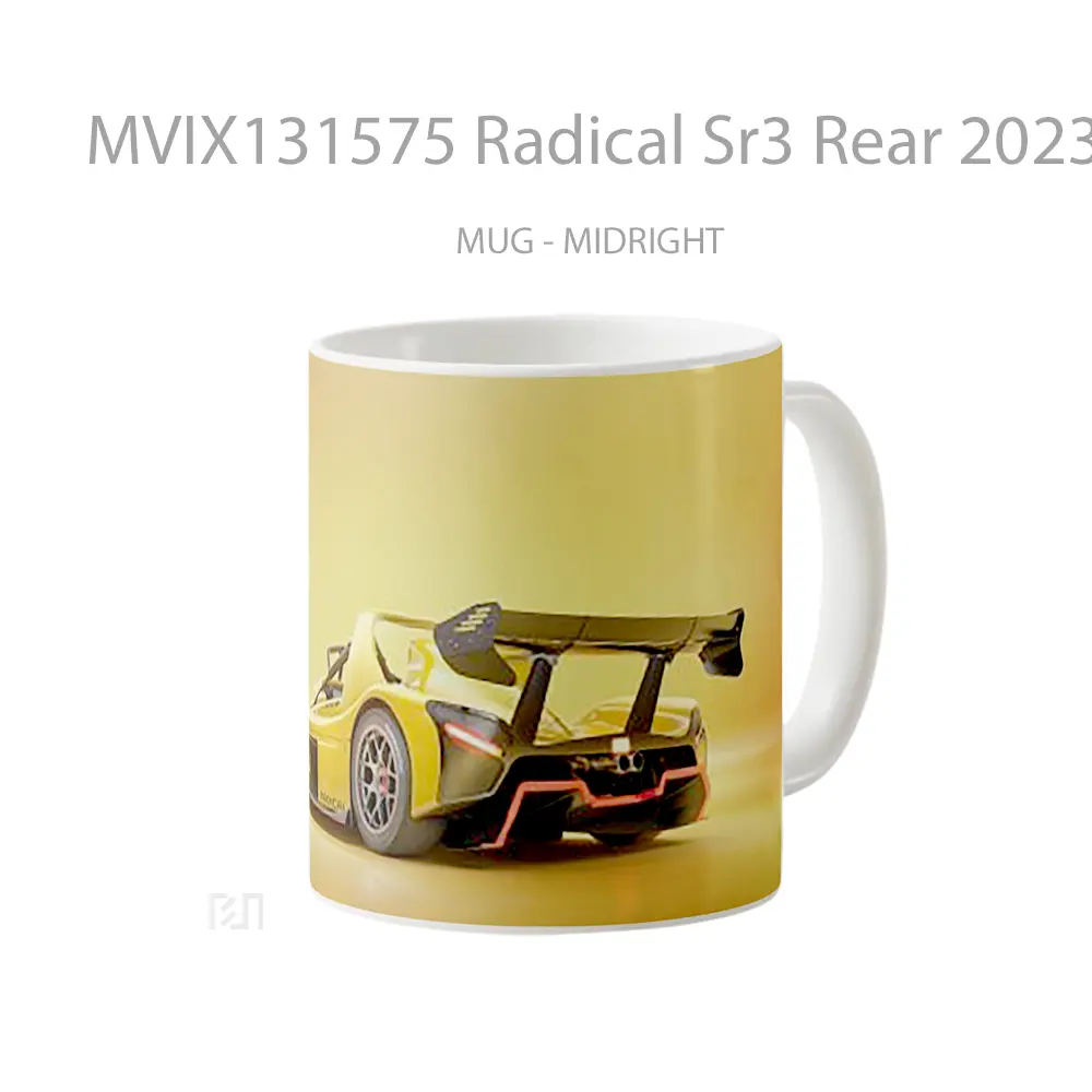 Mug Radical Sr3 Rear 2023 Gelas Keramik Unik - All-side / Desain
