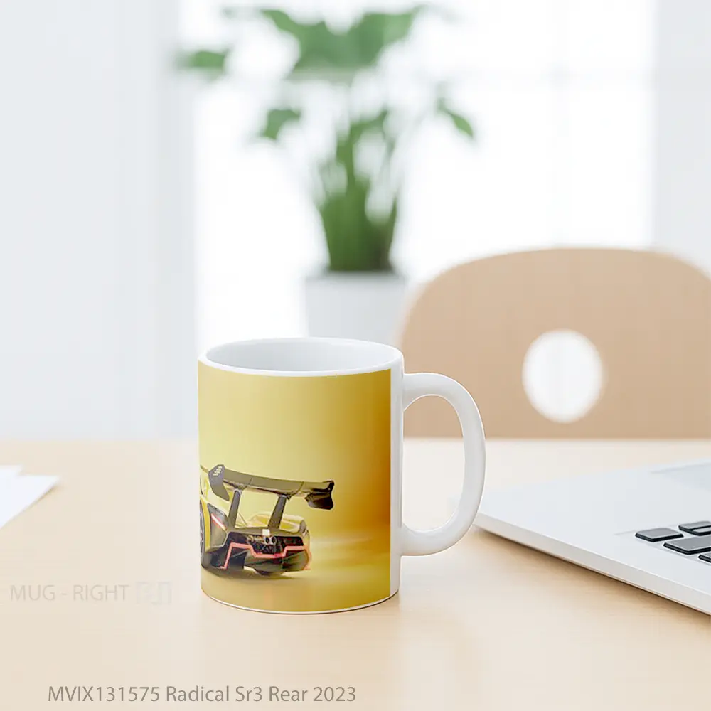 Mug Radical Sr3 Rear 2023 Gelas Keramik Unik - All-side / Desain