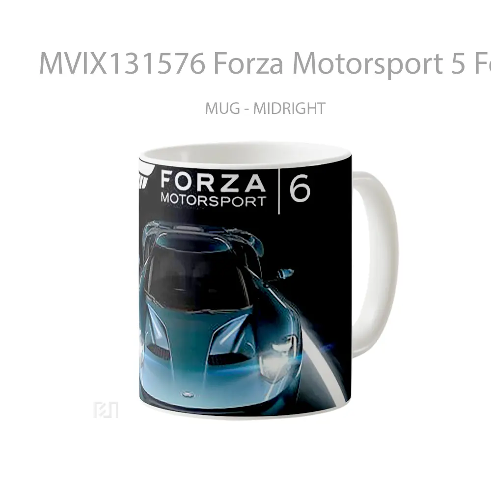 Mug Forza Motorsport 5 Ford Gt Cangkir Mobil - All-side / Desain