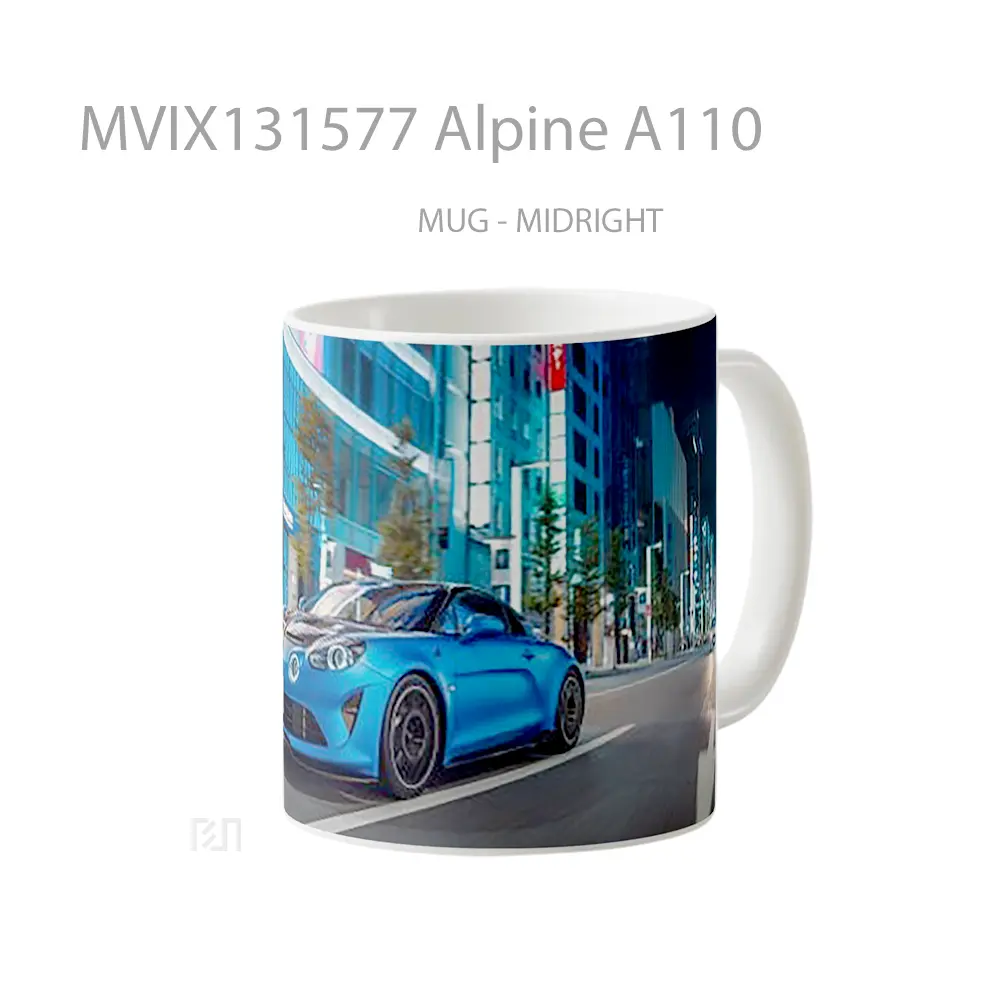 Mug Alpine A110 Gelas Keramik Unik - All-side / Desain