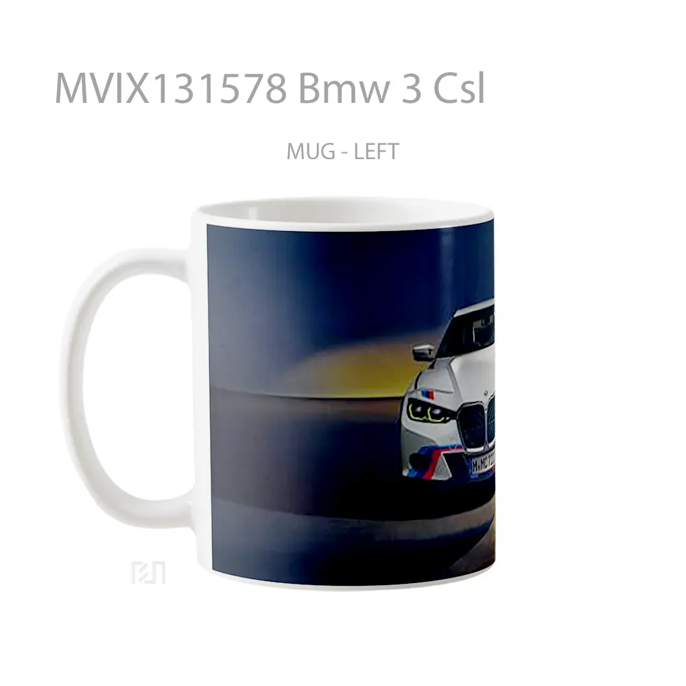 Mug Bmw 3 Csl Cangkir Mobil - All-side / Desain