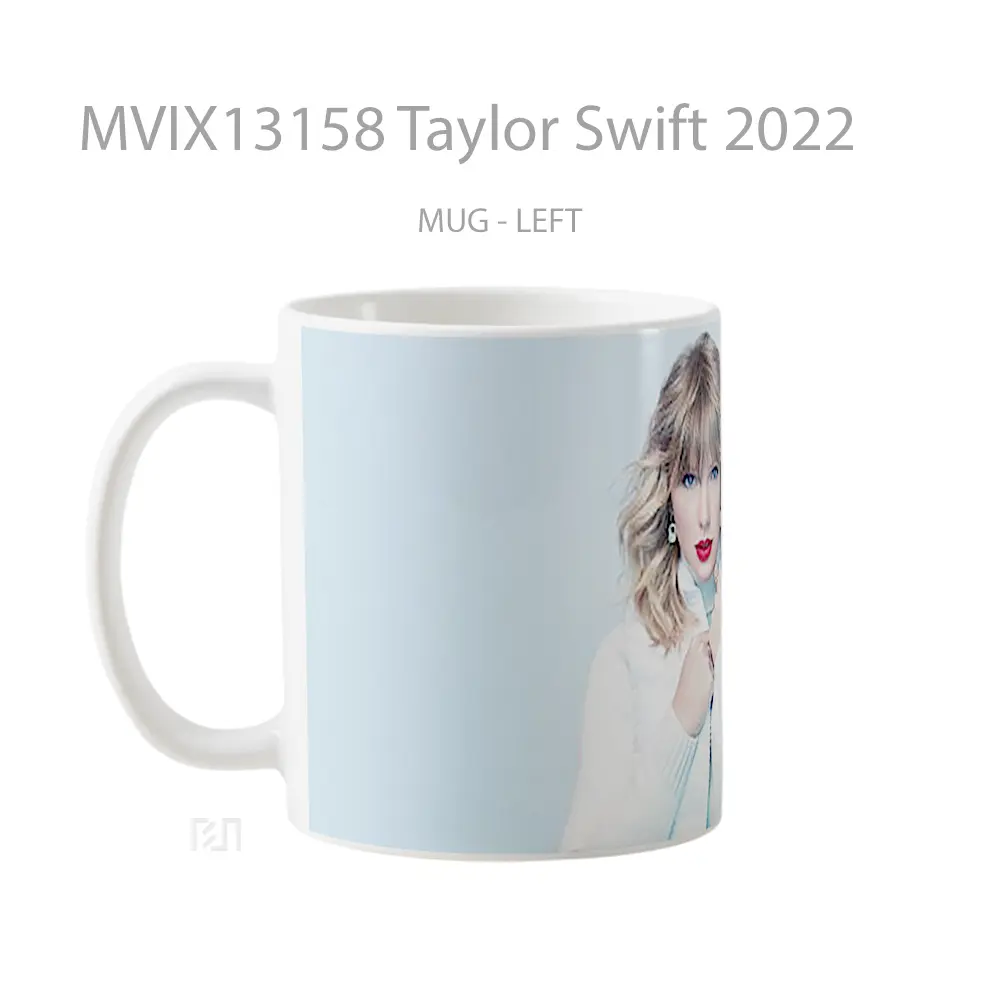 Mug Taylor Swift 2022 Gelas Selebriti - All-side / Desain