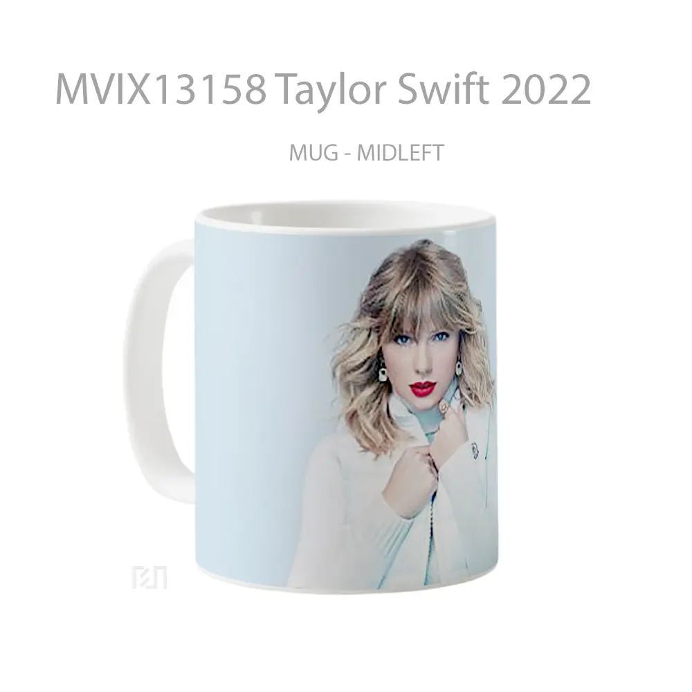 Mug Taylor Swift 2022 Gelas Selebriti - All-side / Desain