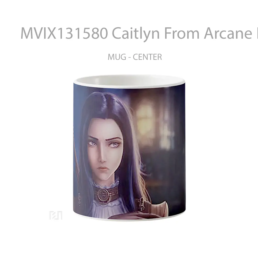 Mug Caitlyn From Arcane League Of Legends Cangkir Gamer