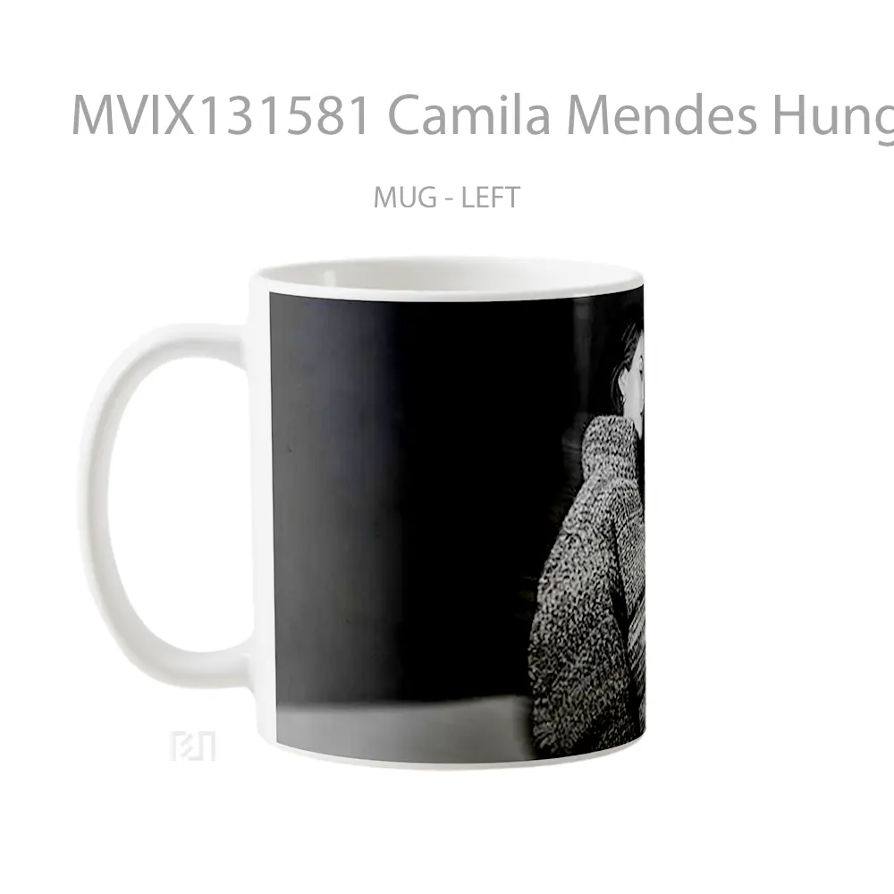 Mug Camila Mendes Hunger Magazine Gelas Selebriti - All-side / Desain