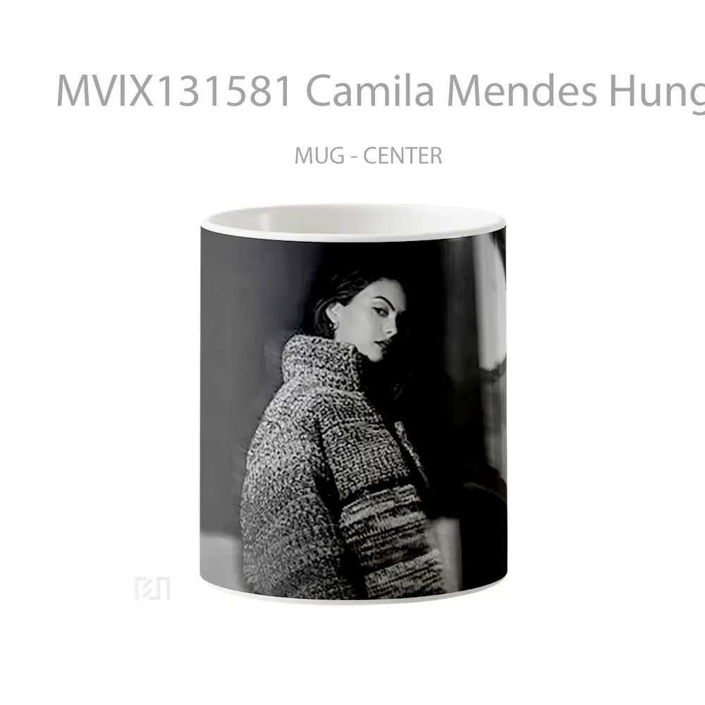 Mug Camila Mendes Hunger Magazine Gelas Selebriti