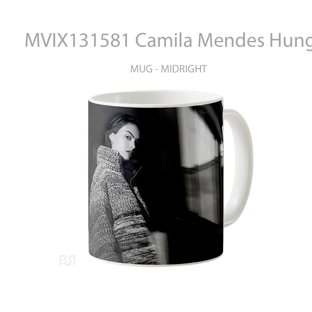 Mug Camila Mendes Hunger Magazine Gelas Selebriti - All-side / Desain