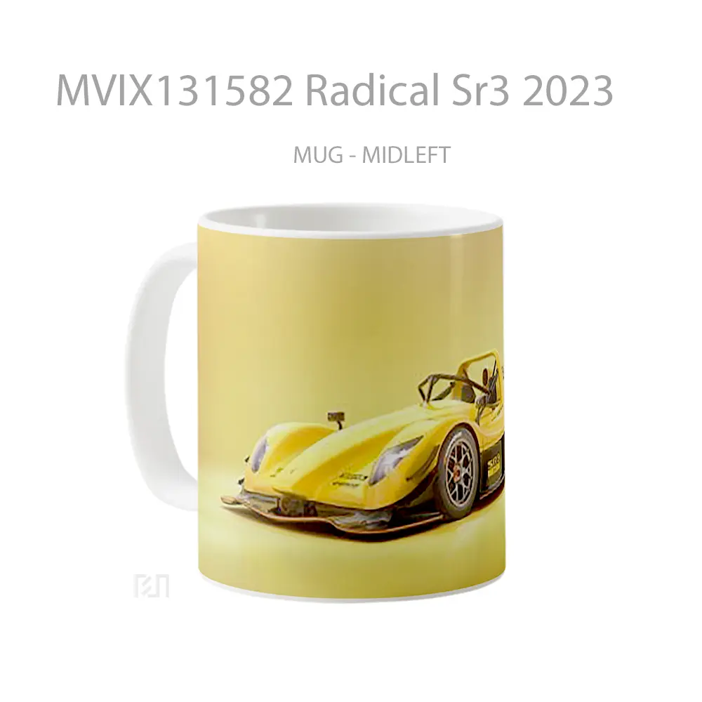 Mug Radical Sr3 2023 Gelas Keramik Unik - All-side / Desain
