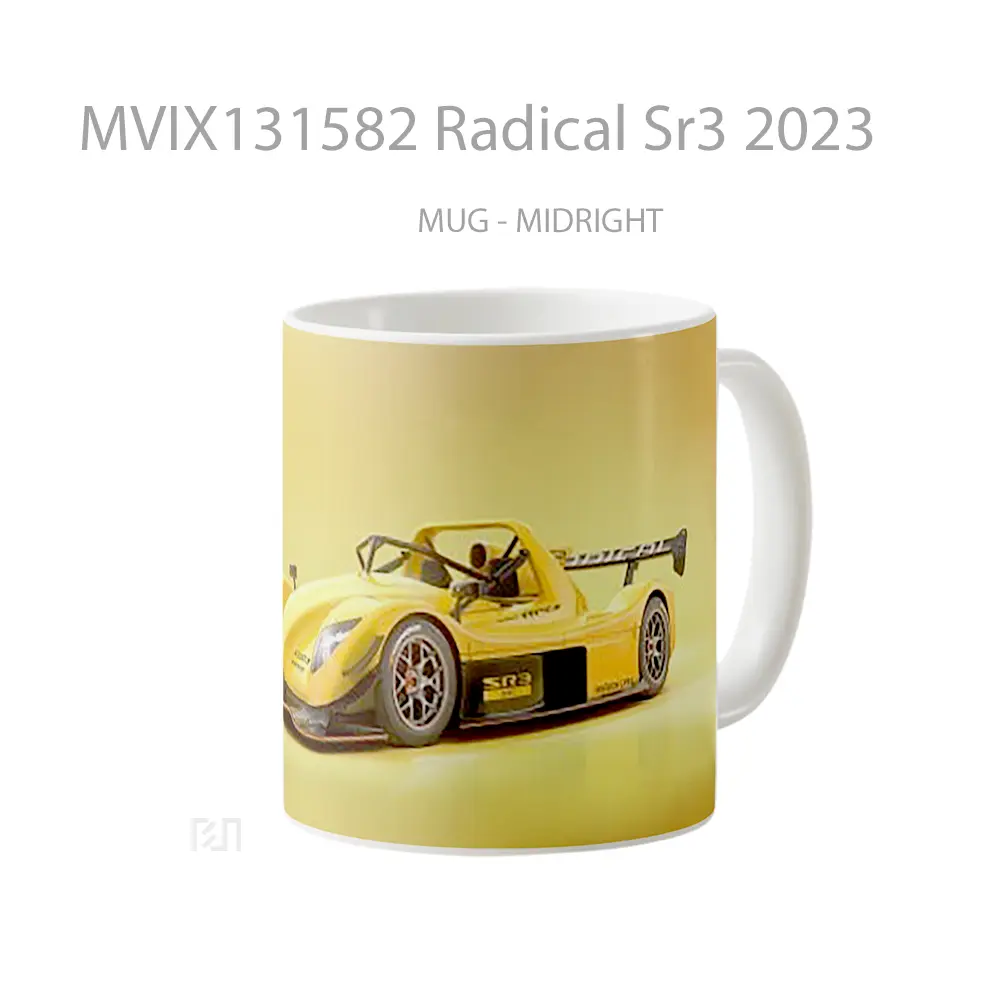 Mug Radical Sr3 2023 Gelas Keramik Unik - All-side / Desain