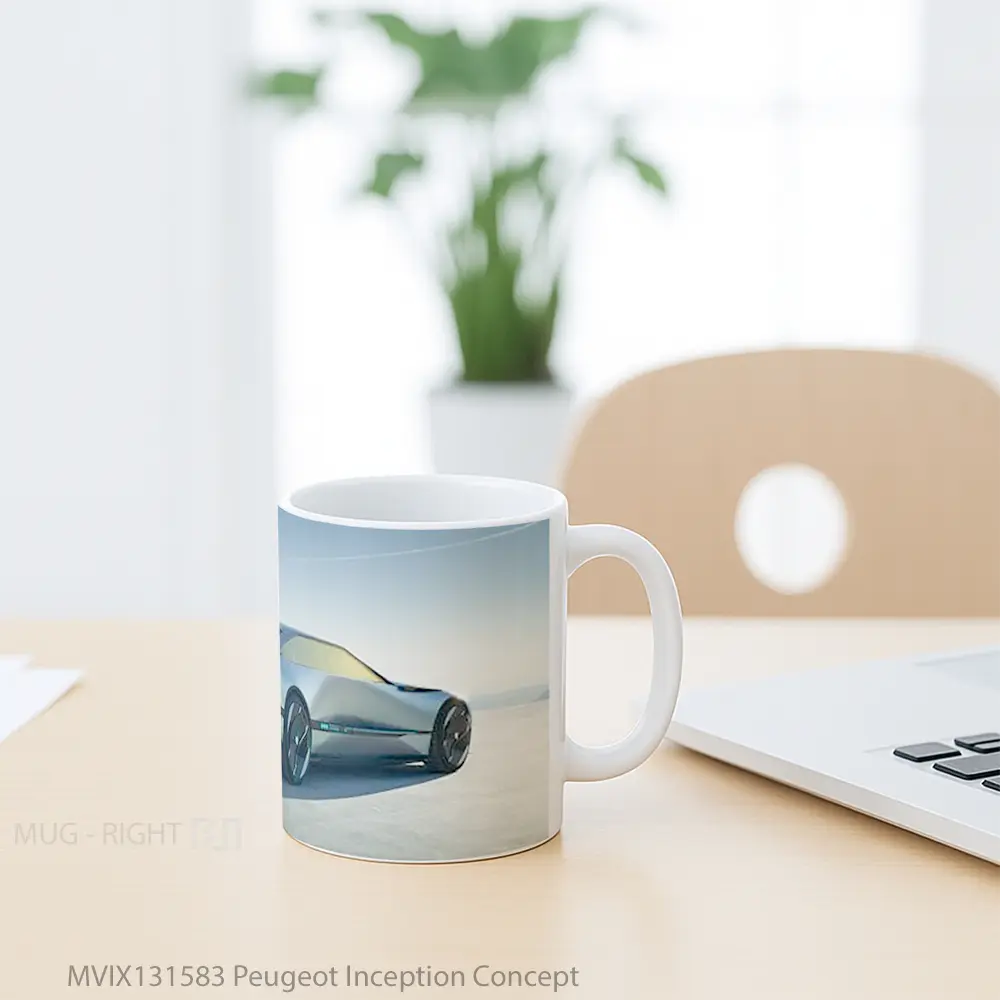Mug Peugeot Inception Concept Gelas Film - All-side / Desain