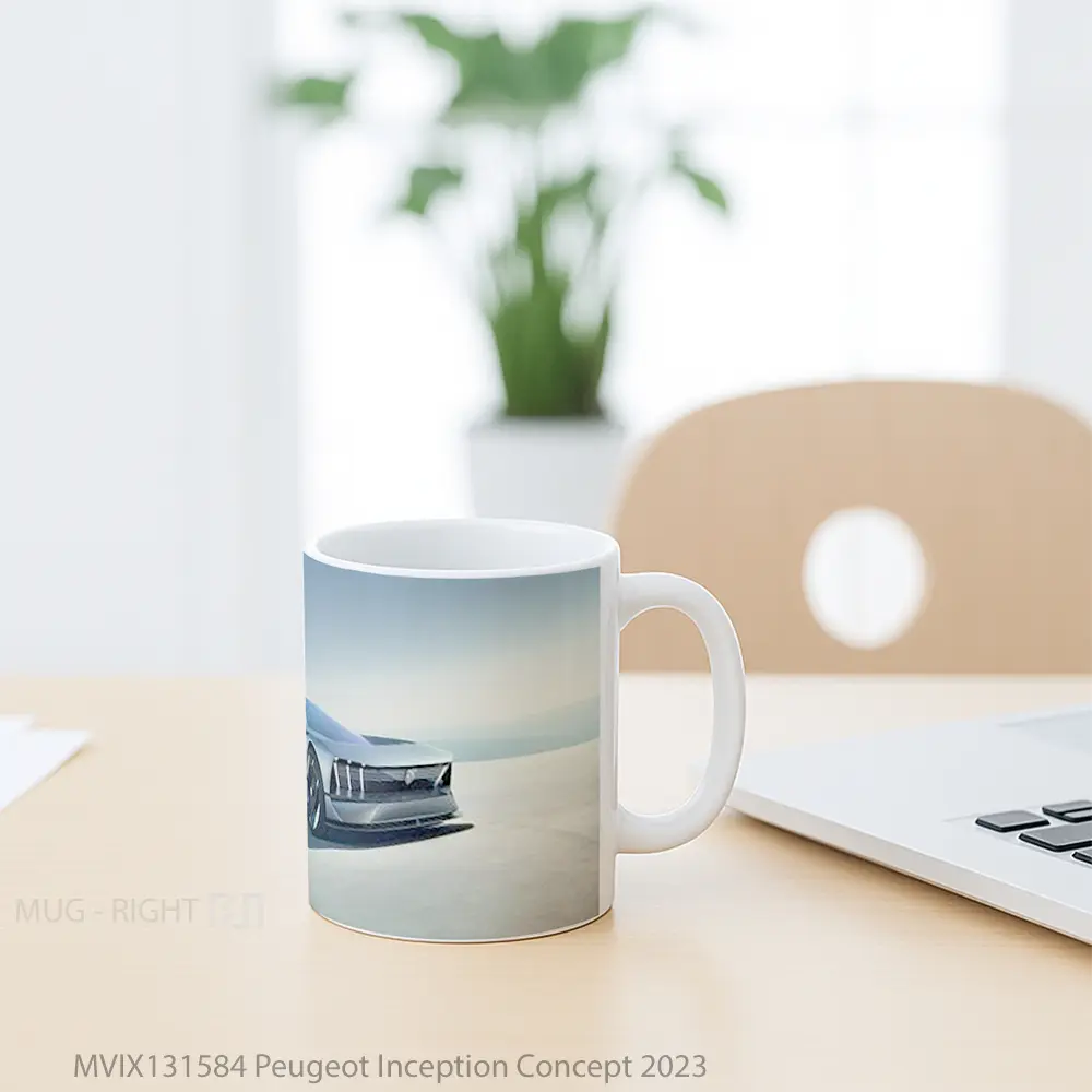 Mug Peugeot Inception Concept 2023 Gelas Film - All-side / Desain