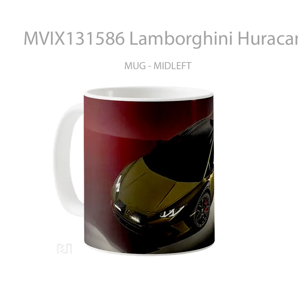 Mug Lamborghini Huracan Sterrato 2023 Cangkir Mobil - All-side / Desain