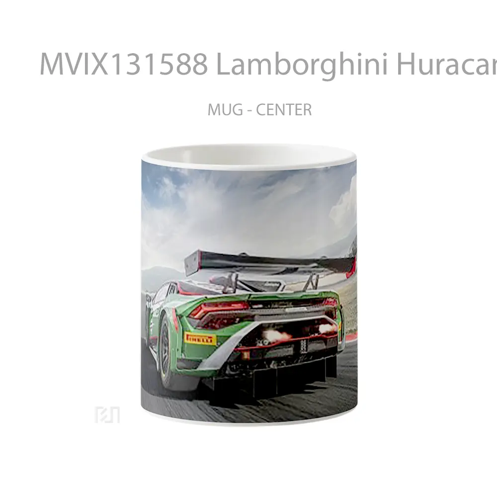 Mug Lamborghini Huracan Gt3 Evo 2 Cangkir Mobil