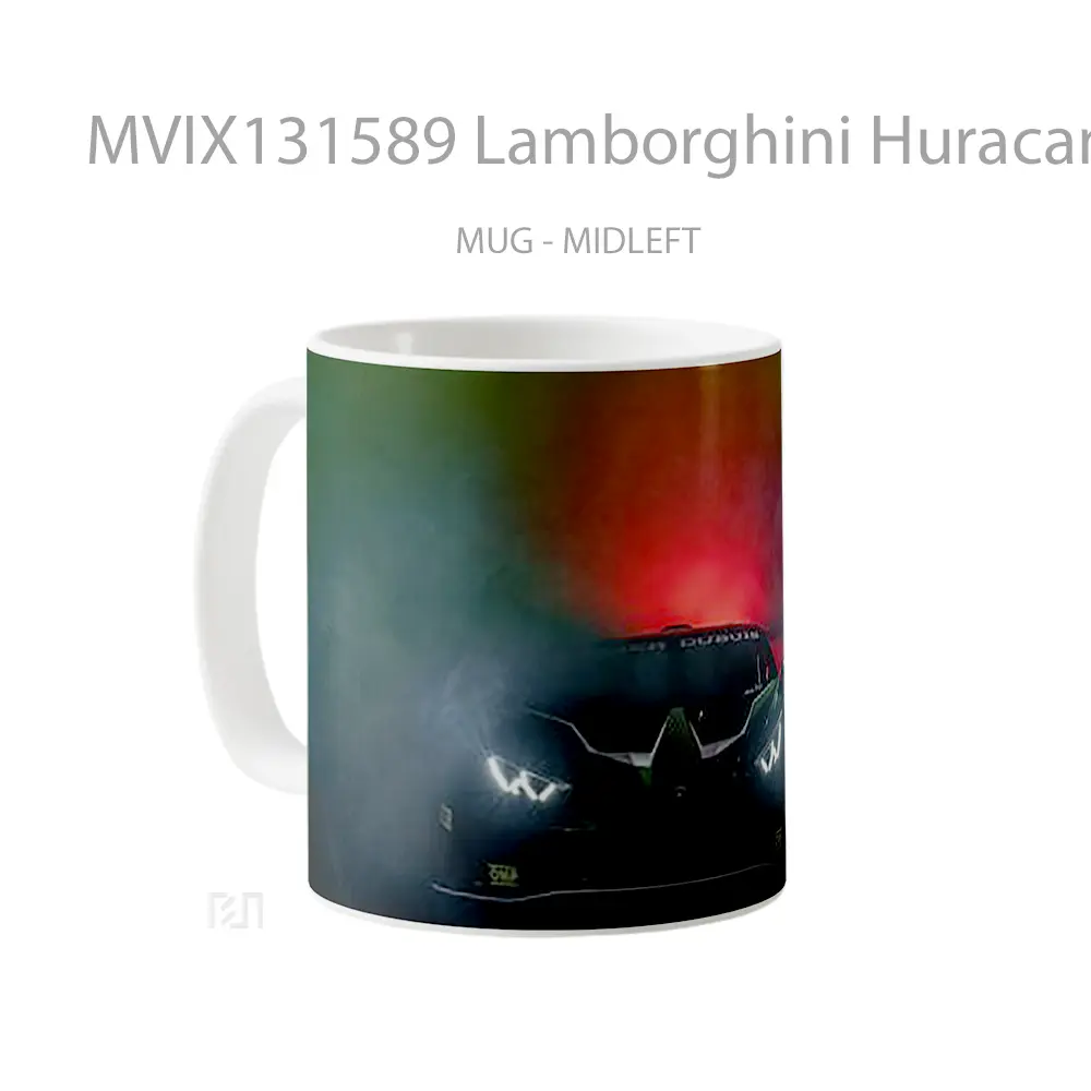 Mug Lamborghini Huracan Gt3 Evo 2 2023 Cangkir Mobil - All-side / Desain