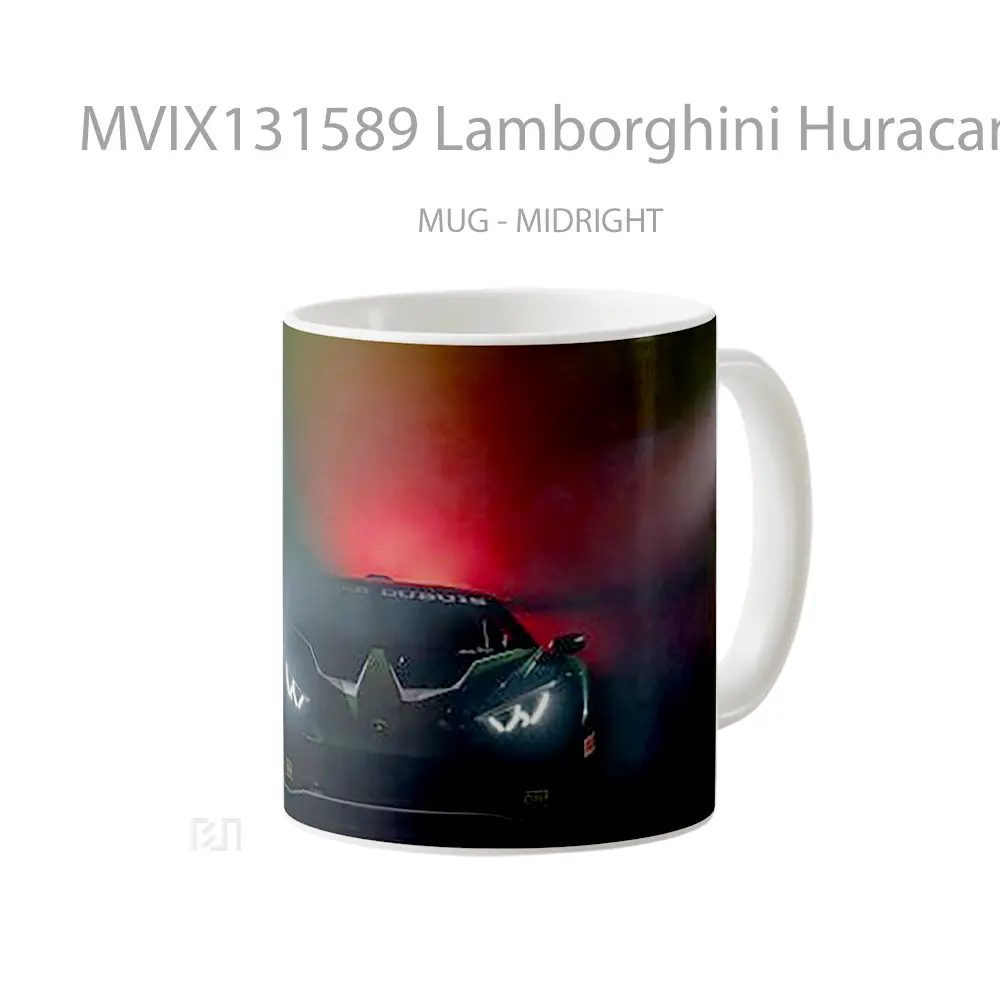 Mug Lamborghini Huracan Gt3 Evo 2 2023 Cangkir Mobil - All-side / Desain