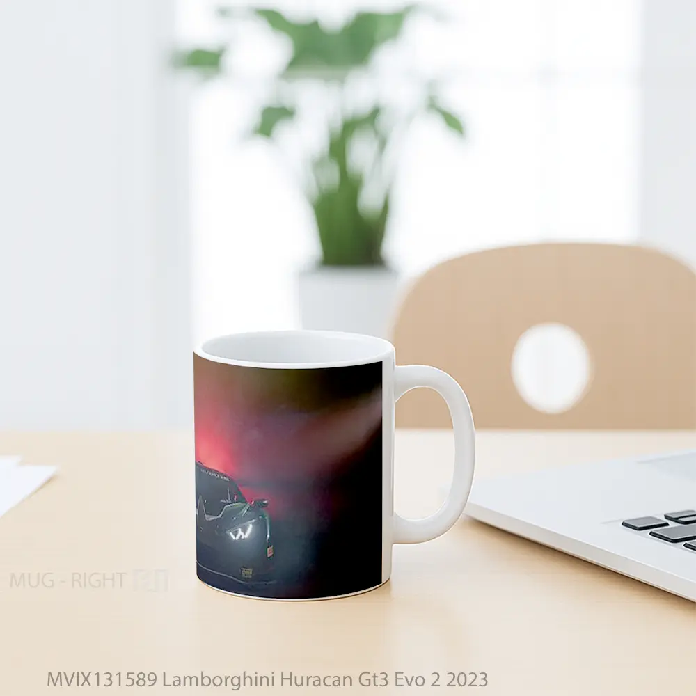 Mug Lamborghini Huracan Gt3 Evo 2 2023 Cangkir Mobil - All-side / Desain