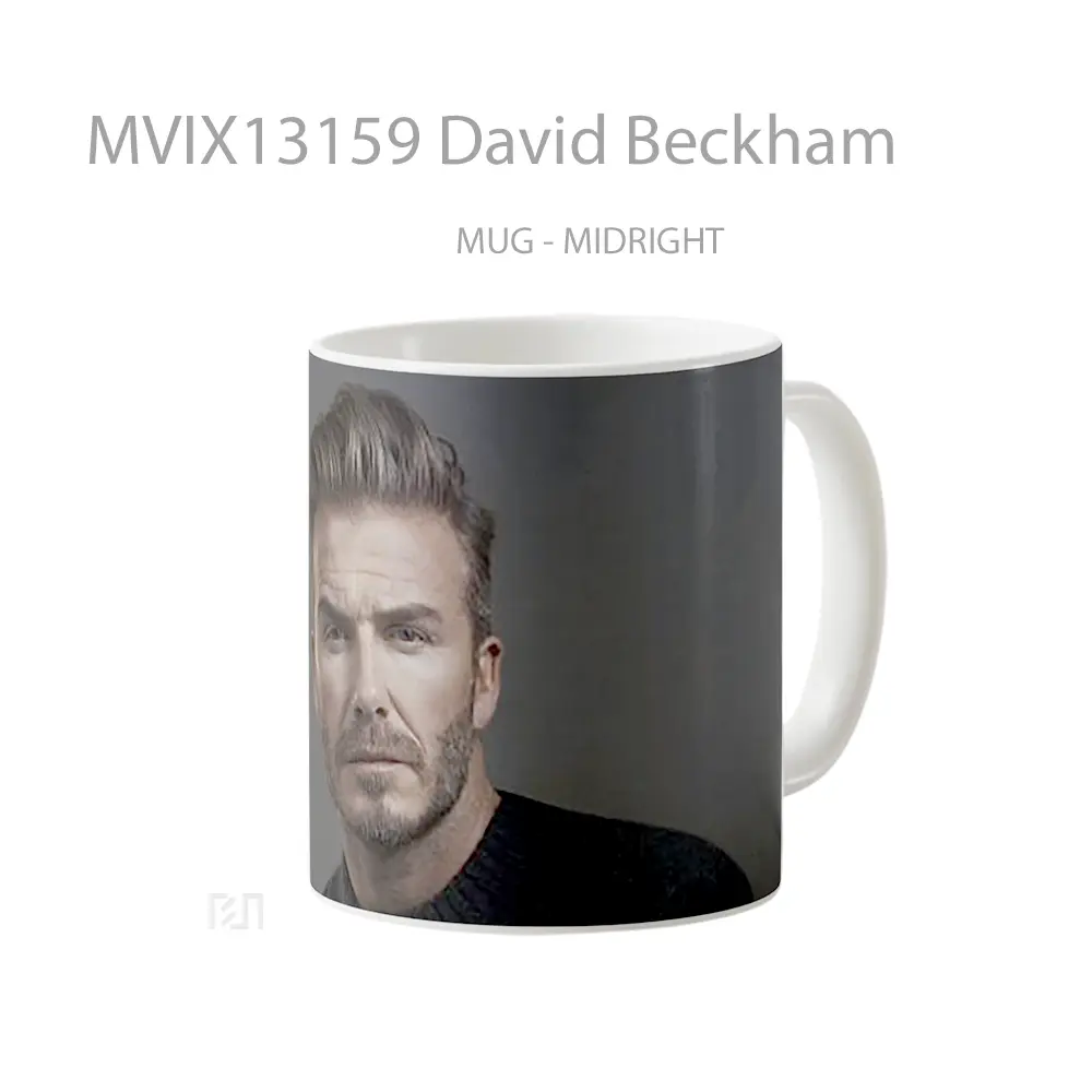 Mug David Beckham Gelas Keramik Unik - All-side / Desain