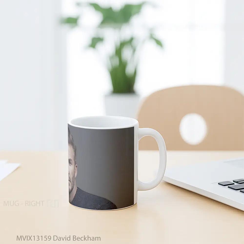 Mug David Beckham Gelas Keramik Unik - All-side / Desain