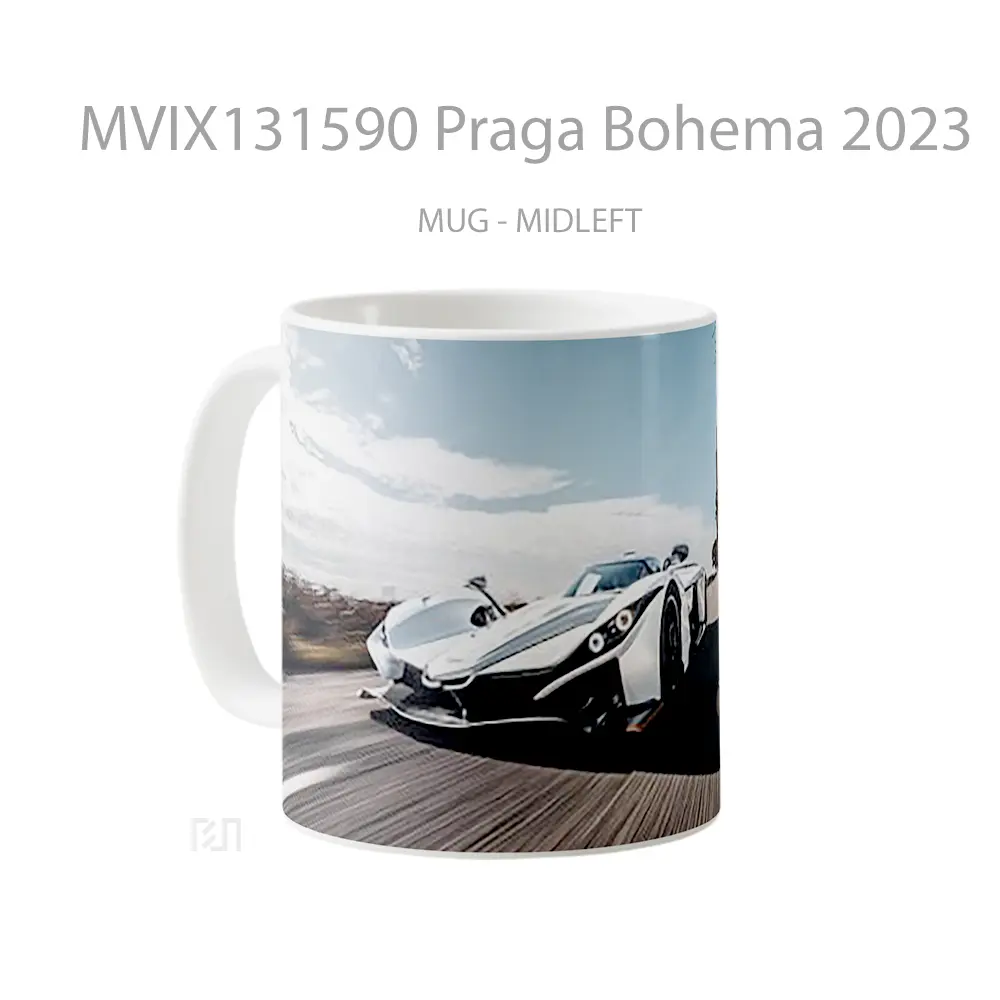 Mug Praga Bohema 2023 Gelas Keramik Unik - All-side / Desain
