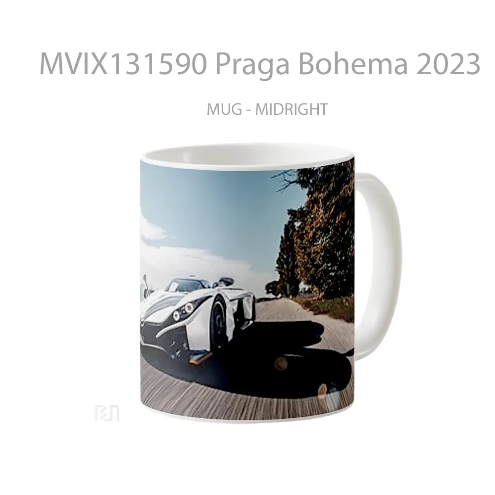 Mug Praga Bohema 2023 Gelas Keramik Unik - All-side / Desain