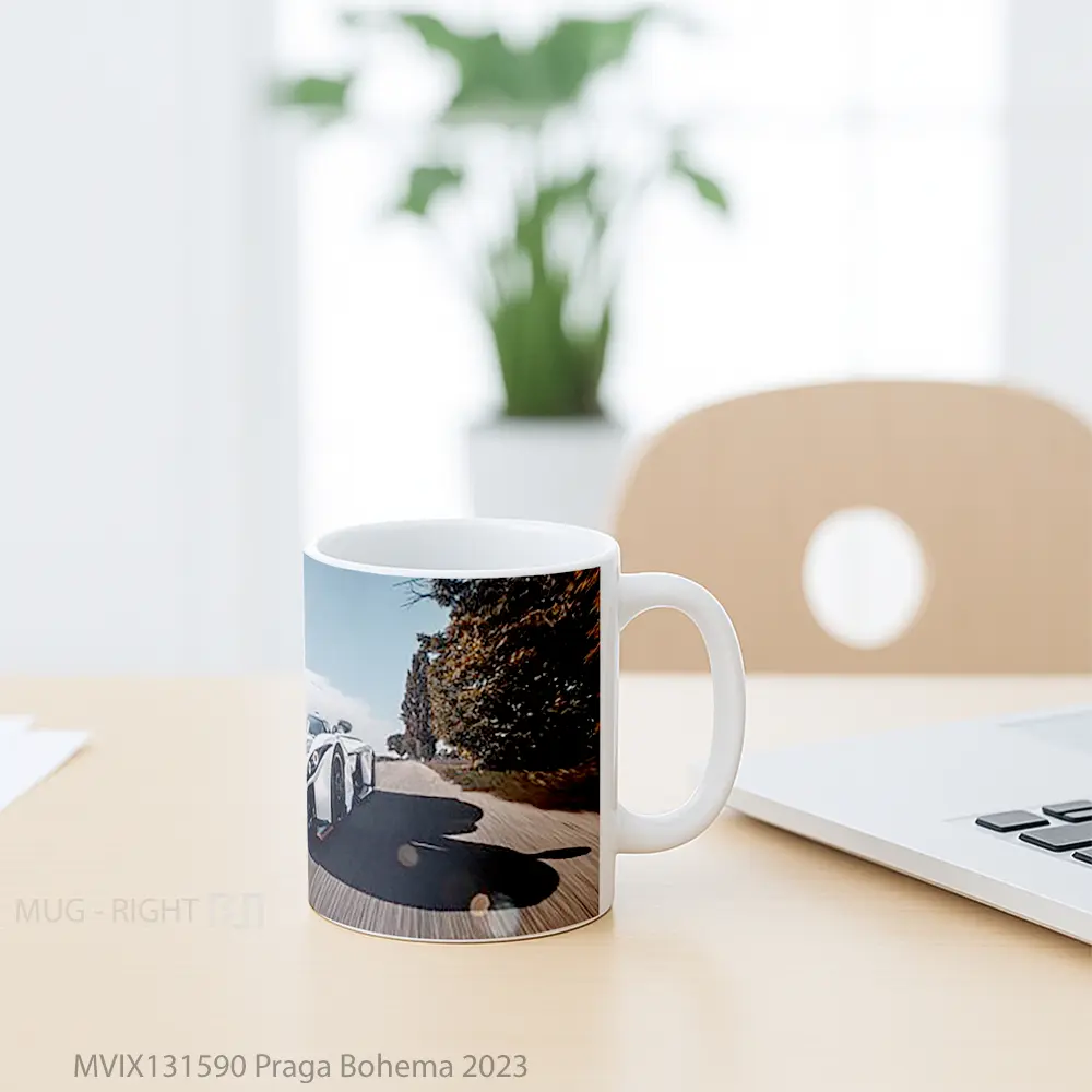 Mug Praga Bohema 2023 Gelas Keramik Unik - All-side / Desain