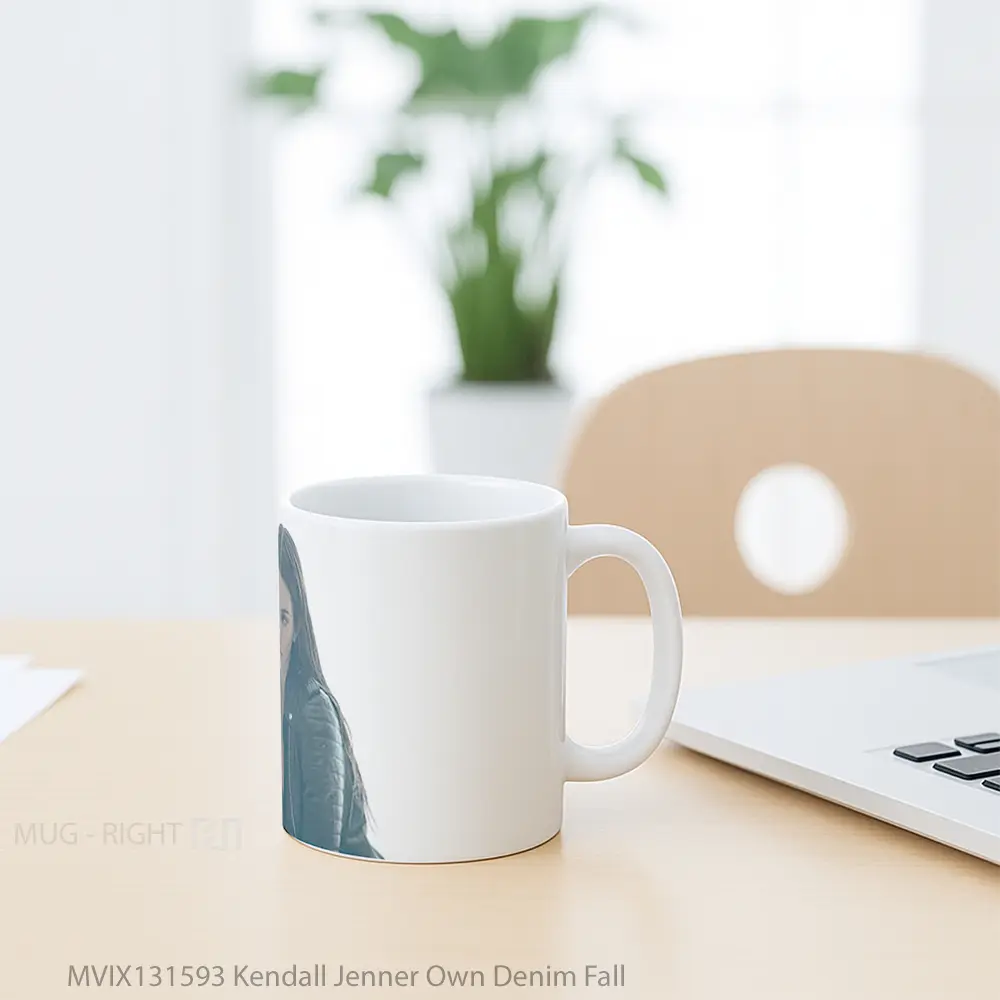 Mug Kendall Jenner Own Denim Fall Gelas Selebriti - All-side / Desain